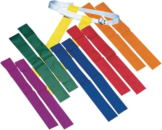 S&S Worldwide Green Spectrum Flag Football Set Pack 12 Green