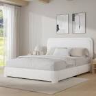 Bensu Upholstered Platform Bed twin size 