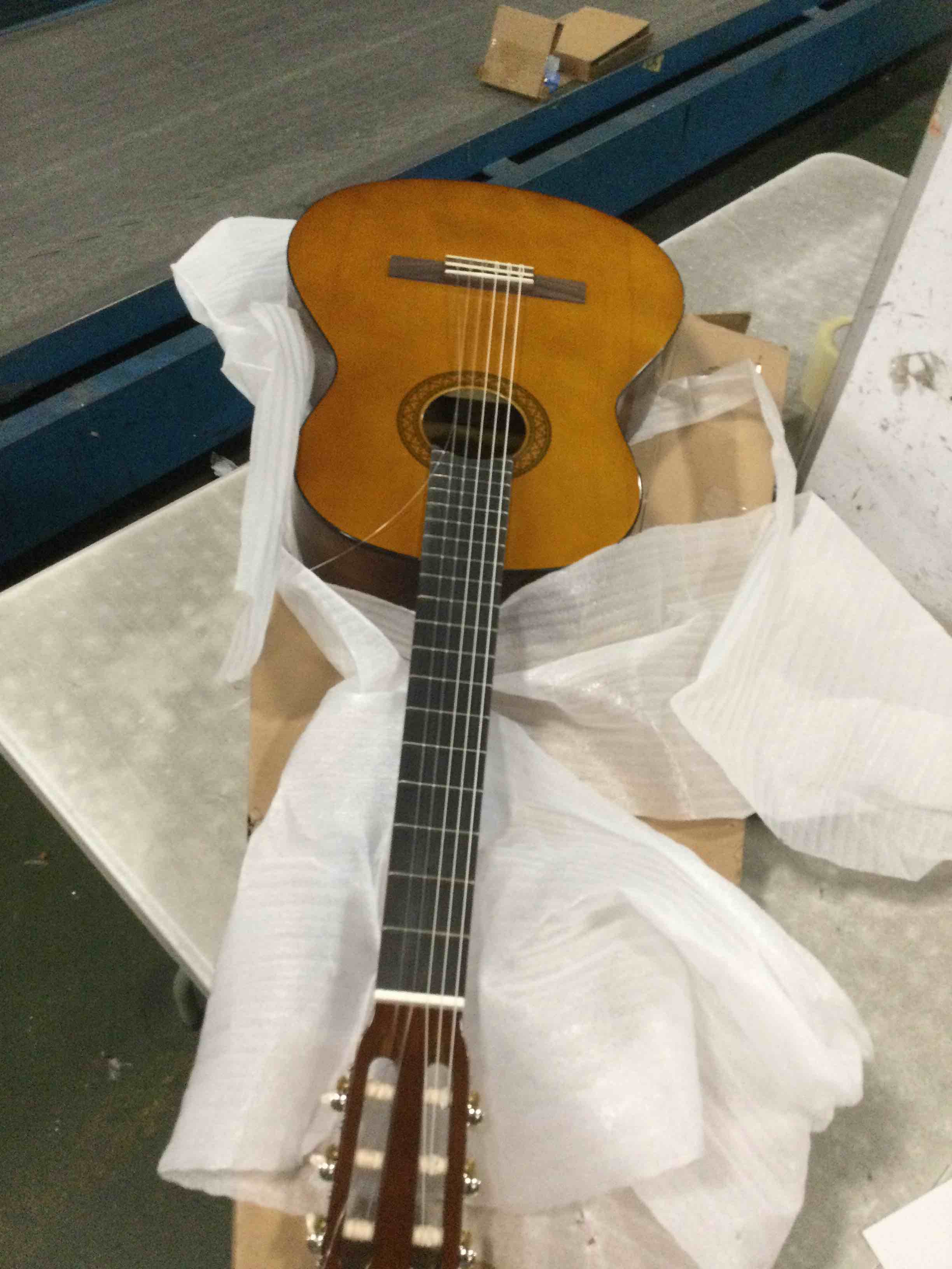 Condition photo showing As Is for Yamaha C40II Classical Guitar, Full Size, Natural