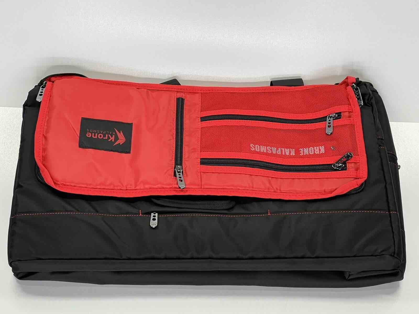 Krone Kalpasmos Sneaker Travel Bag | Red & Black