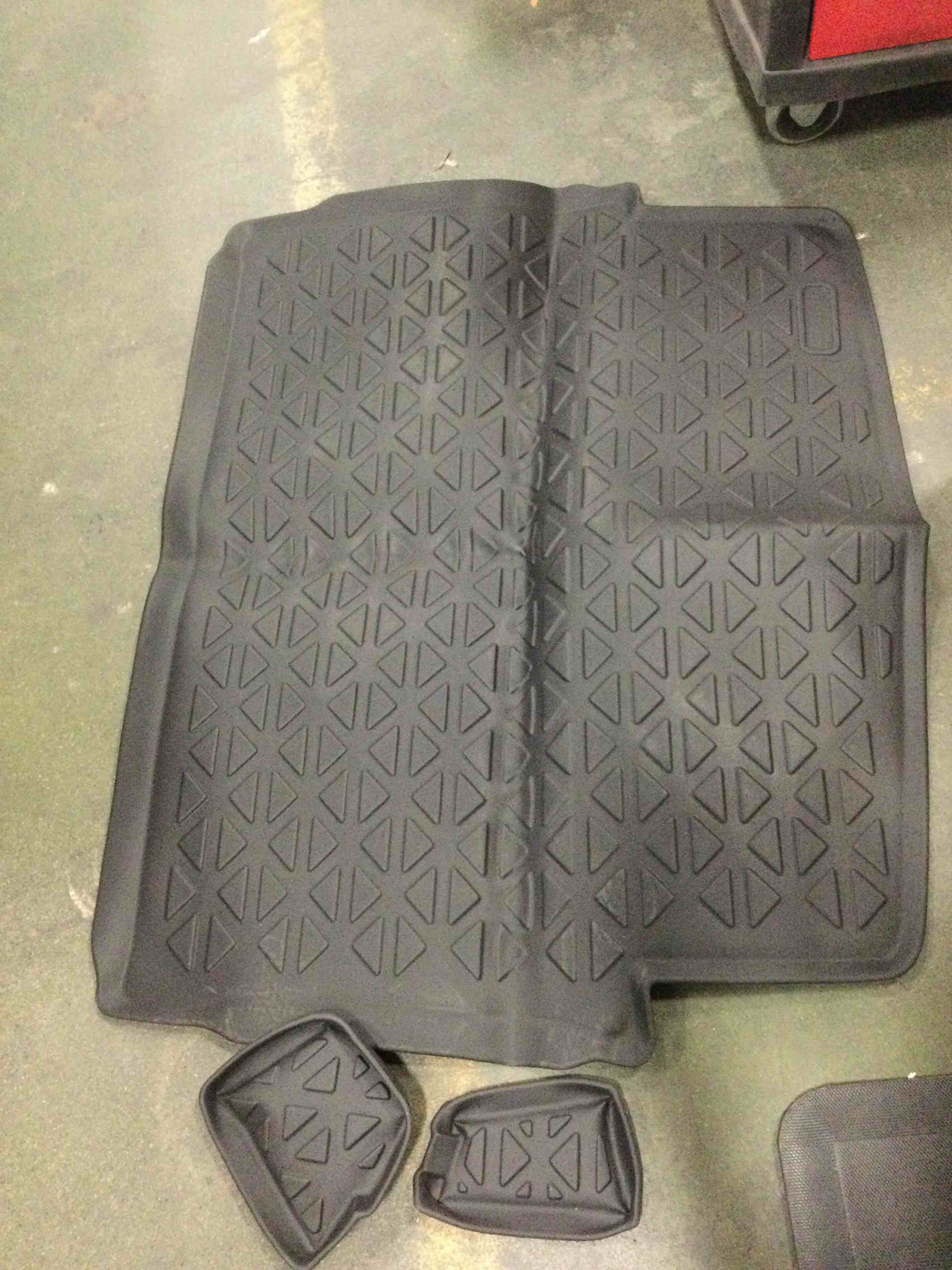 ( incomplete) Powerty Cargo Liner & Second Row Seats Back Cover for Nissan Rogue 2021-2024 2025 Accessories Rear Trunk Mat All Weather Backrest Mat 3Pcs (Not for Sport Models)