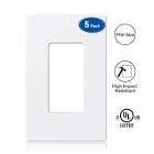 outlet wall plate, white 