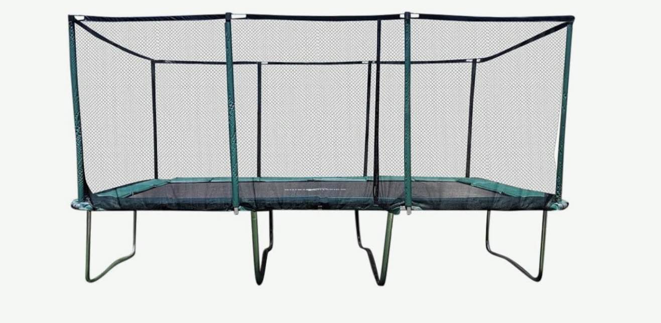 big trampoline with enclossure&ladder&backboard