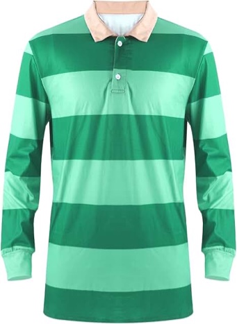 green stripe shirt 