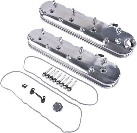 Polish GM LS cast aluminum valve cover (similar to stock photo)