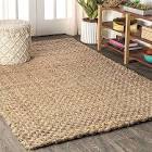 Natural brown rug (similar to stock photo)
