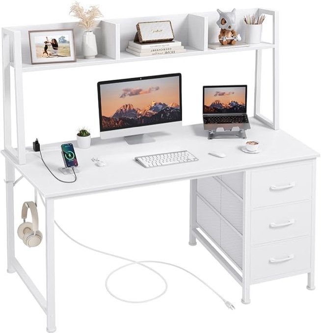 Desk with Hutch *SIMILAR TO STOCK PHOTO* 