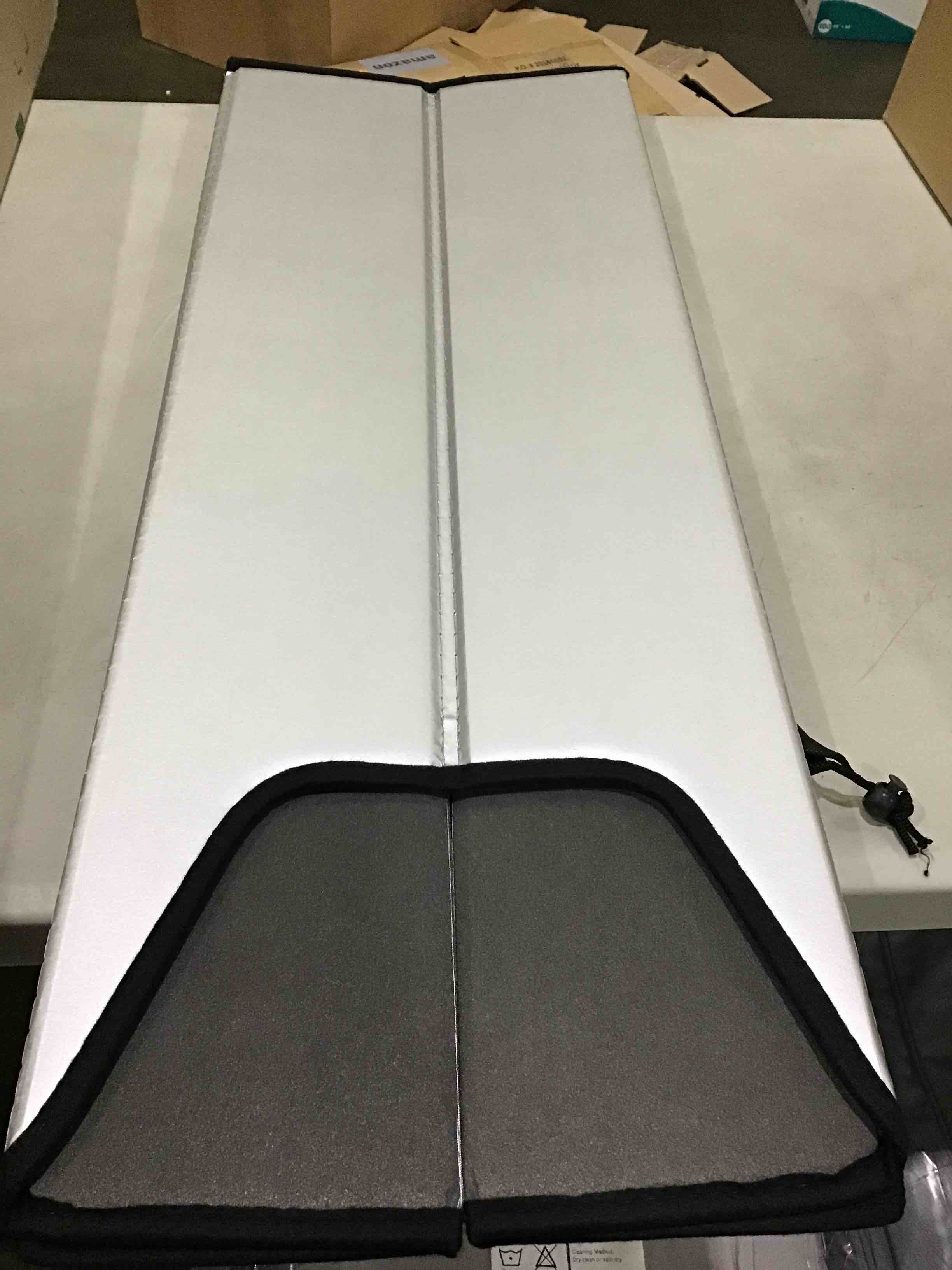 Windshield Sun Shade for Chevy Bolt EV 2017-2021,Front Window Sunshade,6 Layers Sun Shield,Block UV Rays Dashboard Shield,Insulation Sun Shade Accordion Fold