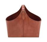 Genuine leather magazine holder 