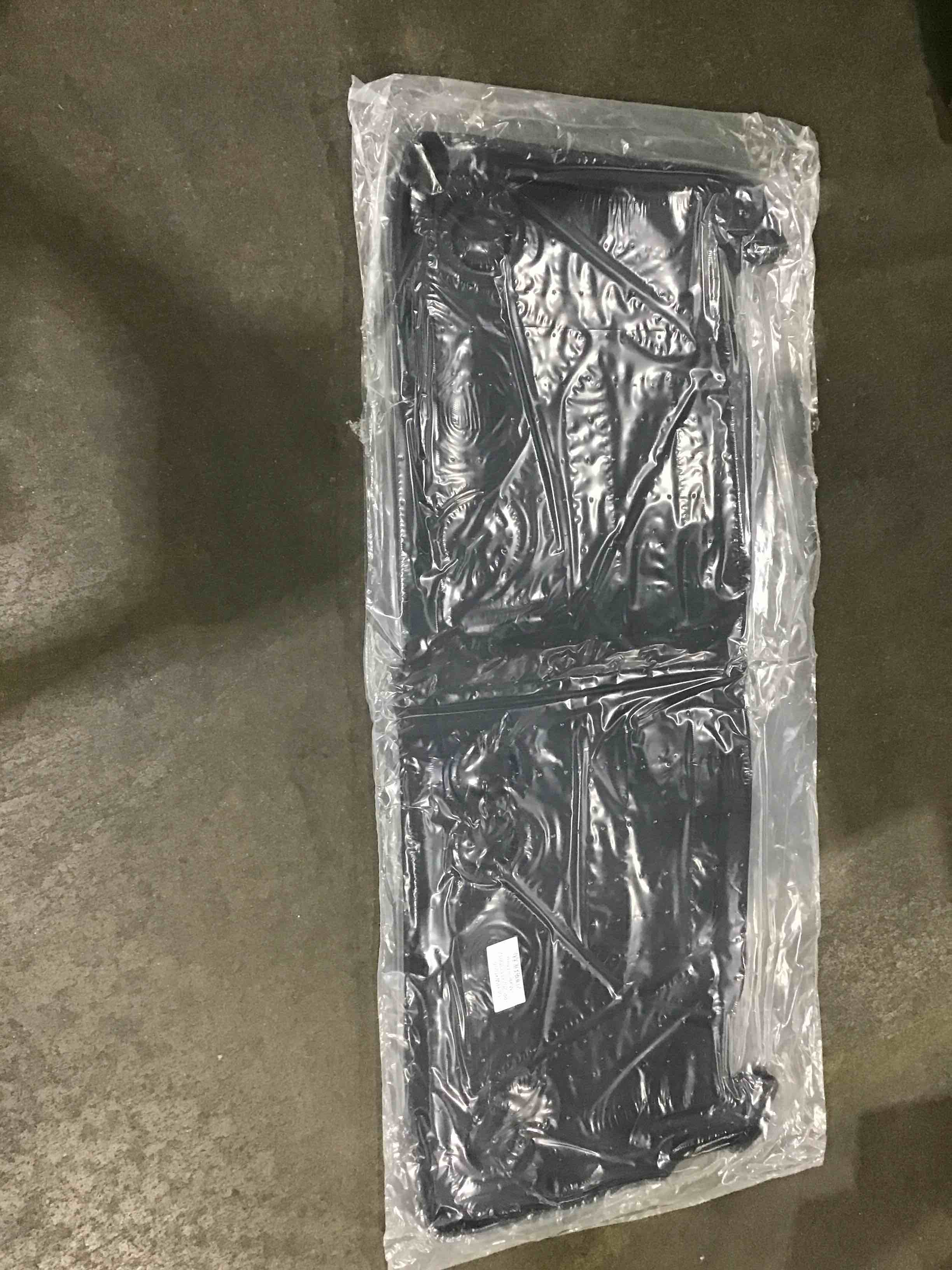 T TGBROS Custom Fit for Cargo Liner 2021-2024 Toyota Sienna (for Spare Tire Model) Behind The 3rd Row All Weather Cargo Mat Black