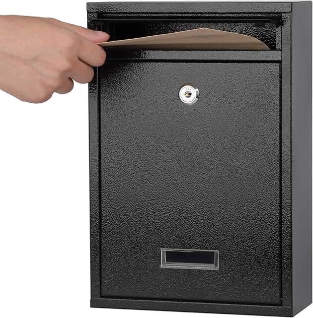 Locking mailbox (similar to stock photo)