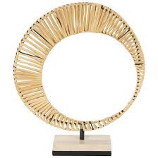 Grayson Lane Brown Rattan Country Sculpture