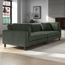 (incomplete) assel 116” corduroy sofa 