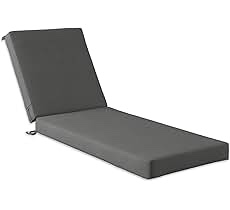 Lawn chair cushion (grey) 