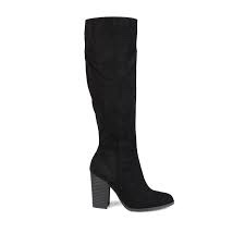 Womens Kyllie Stacked Heel Knee High Boots 6 1/2 