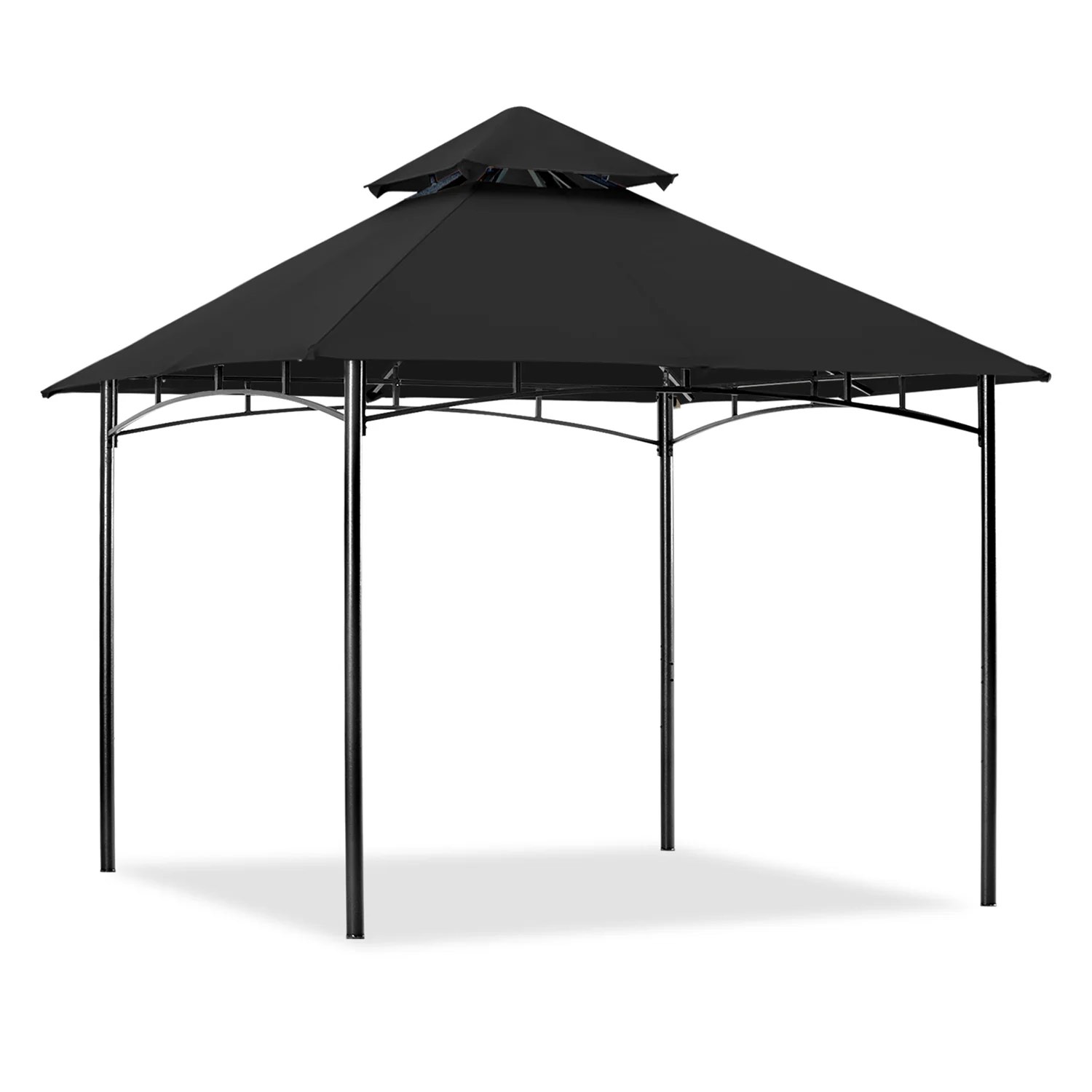 9x9/10x12/11x11/11x17 Outdoor Garden Patio Gazebo with Stable Steel Farme
