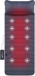 Snailax Memory Foam Massage Mat with Heat, specifically model SL-363M. 
