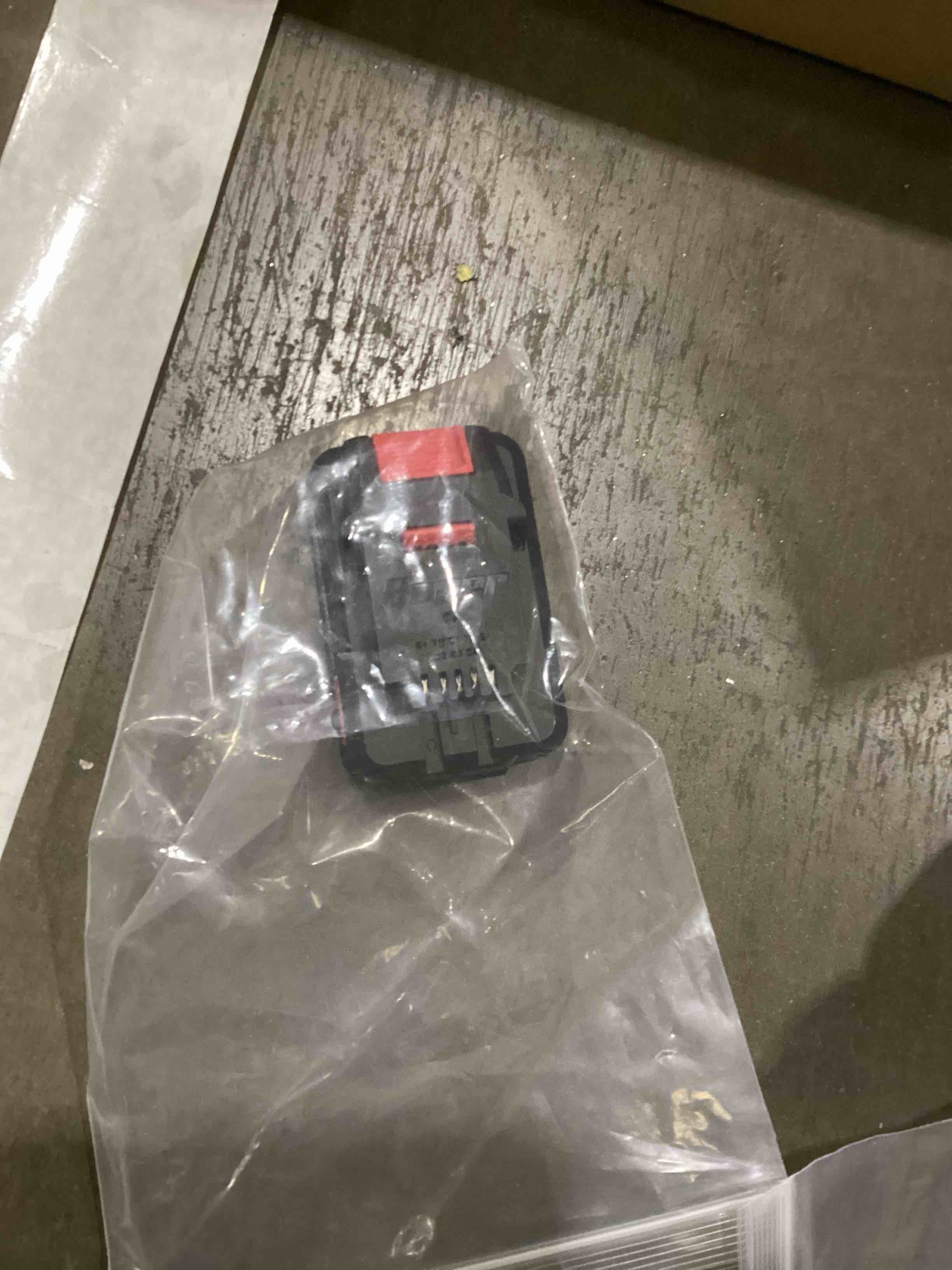 !! NOT TESTED !! BAUER 20V 1.5 Ah Lithium-Ion Compact Battery