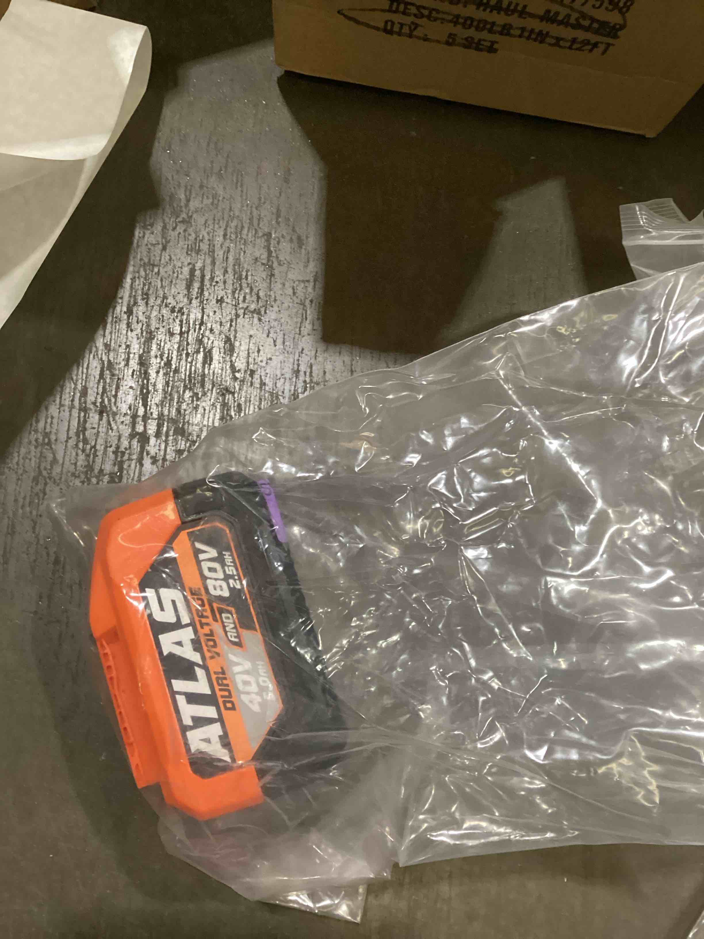 !! NOT TESTED !! ATLAS 80V 2.5 Ah and 40V 5.0 Ah Lithium-Ion Battery