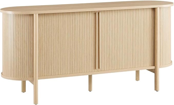 *MIGHT BE MISSING SCREWS* EEI-6309-OAK-2 sideboard table 
