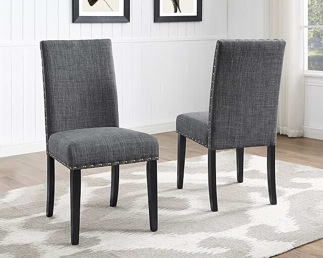 grey dining chairs 