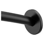 5’ curved shower rod