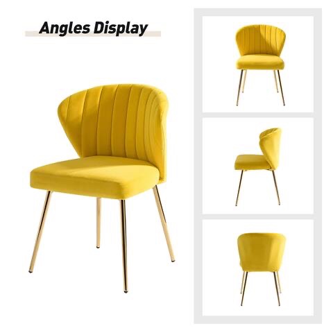 barbara side chair with metal base 