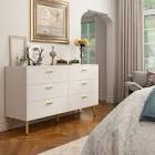 Safira 6-Drawer 47.2" W Double Dresser