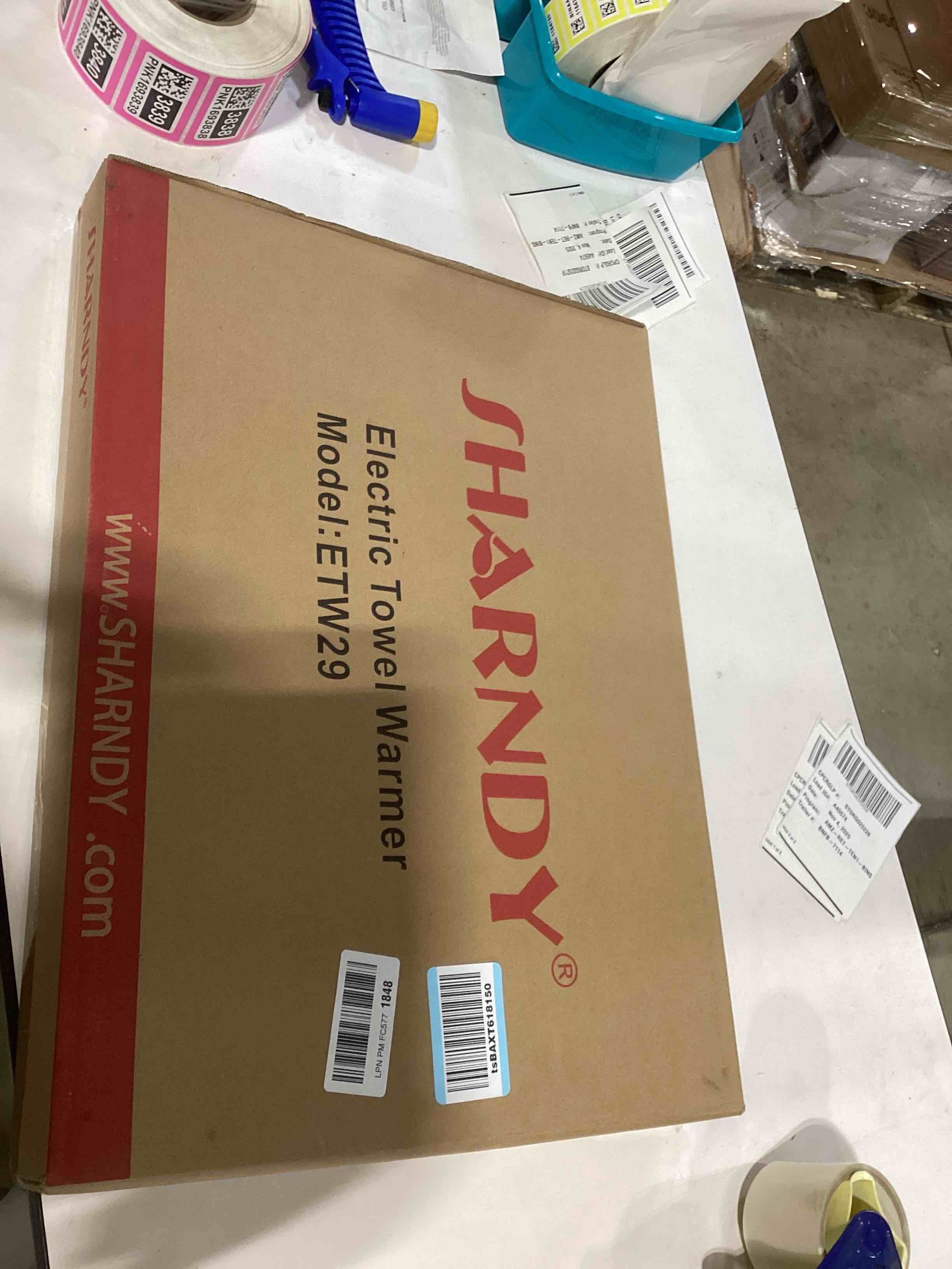 SHARNDY Electric Towel Rack with Voice Control for Alexa & Google Home,TUYA - Wall-Mounted Bathroom