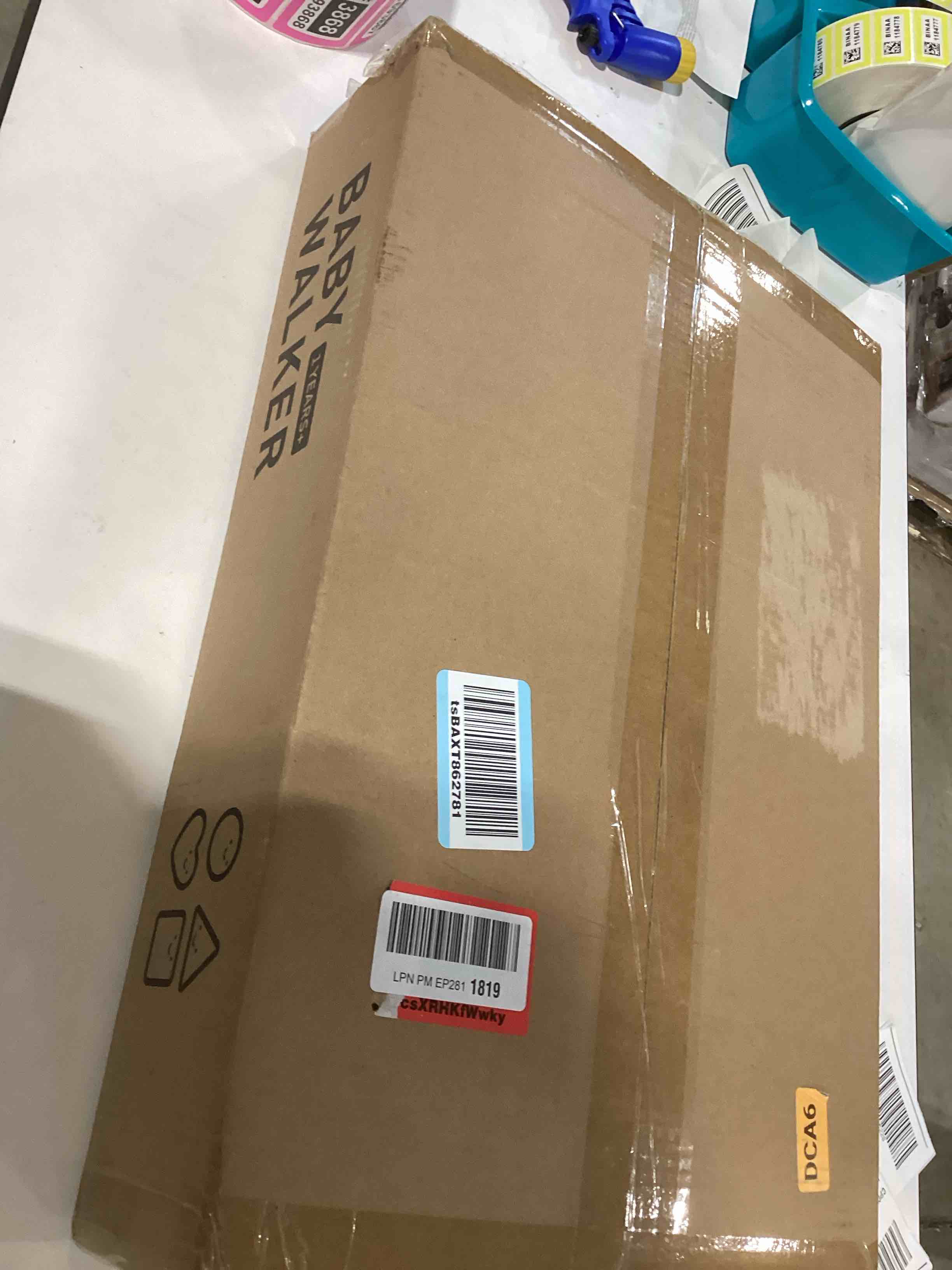 Tiny Land Wooden Baby Walker, Adjustable Speed Baby Push Walker for Boys and Girls, Montessori Activ