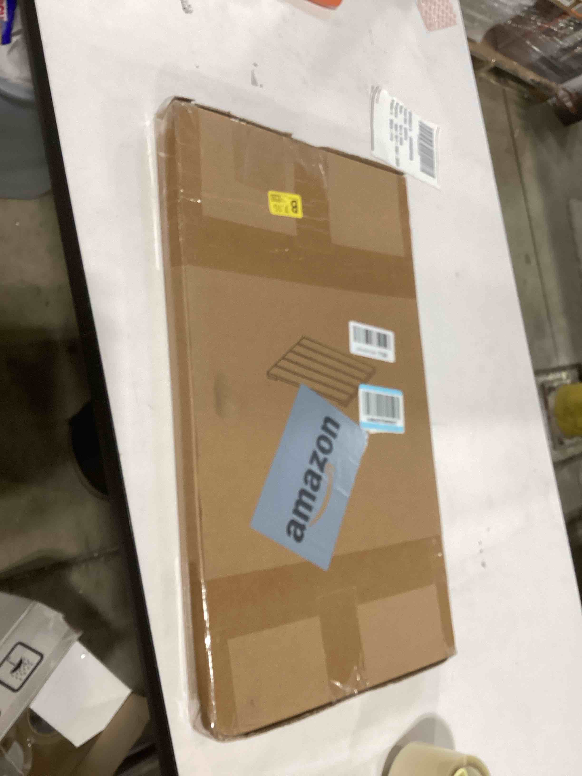 GOBAM Bamboo Bath Mat, Medium, 22.8 x 13 x 1.3 inches - Non-Slip Floor Mat for Bathroom, Spa, Sauna,