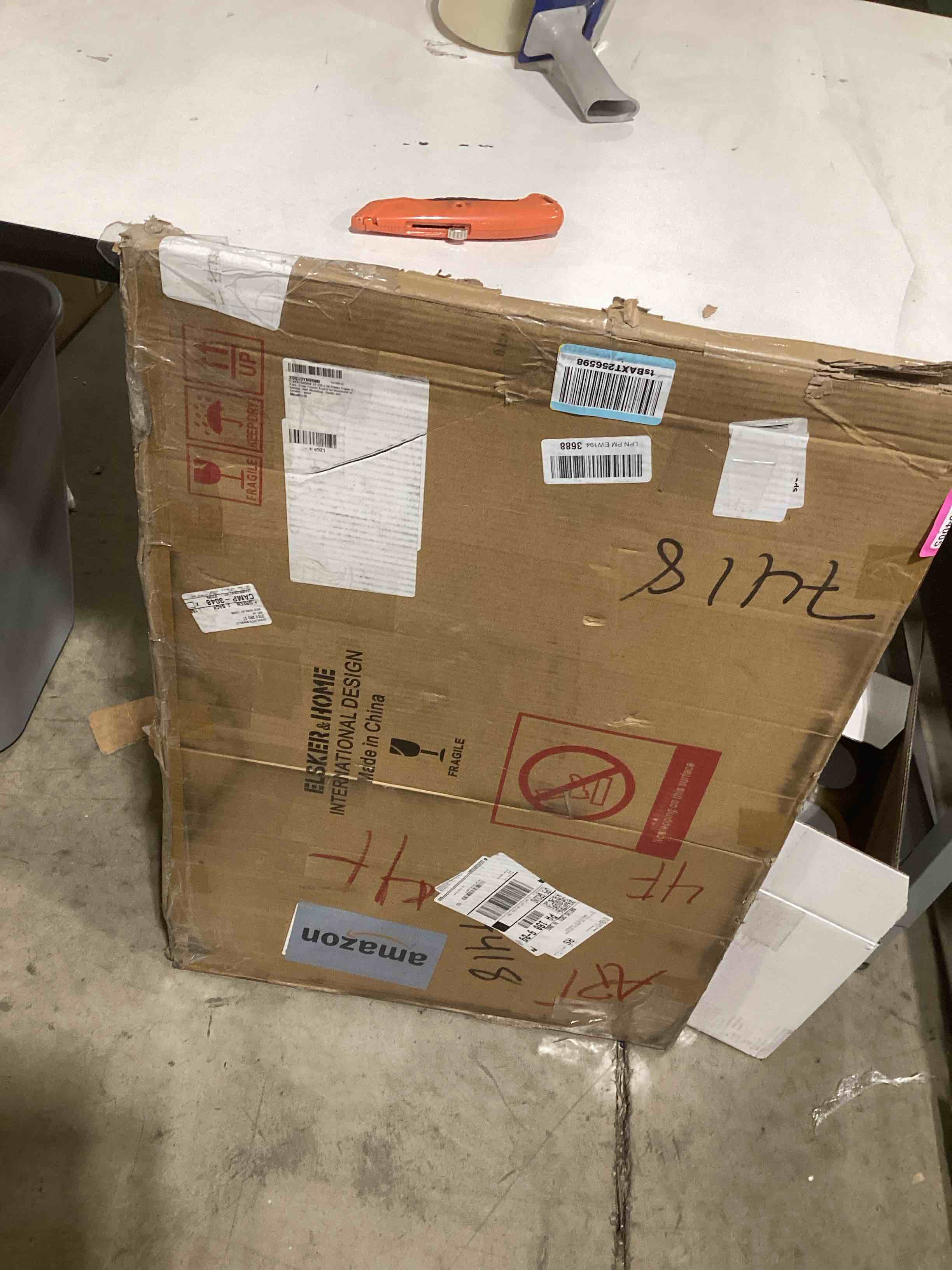 ELSKER&HOME 22.375 x 34 Poster Frame 3 Pack, White Picture Frame for Horizontal or Vertical Wall Mou