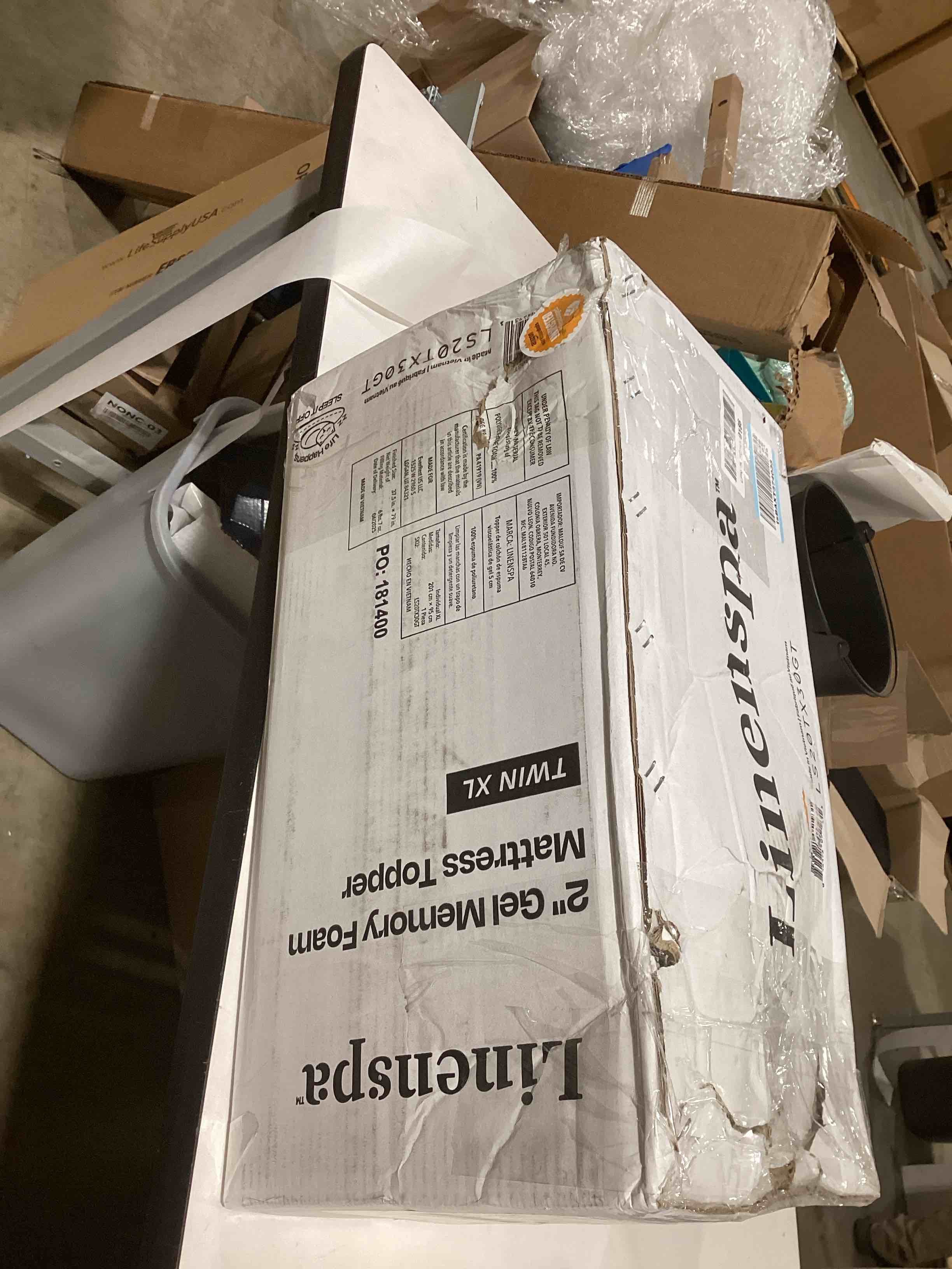 Best Price Mattress 1.5 Inch Ventilated Memory Foam Mattress Topper, Cooling Gel Infusion, CertiPUR-US Certified, Dorm Essentials, Queen