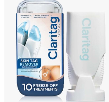 Advanced Skin Tag Remover - FDA-Cleared Device - Only for Skin Tag Removal - Works in 7-14 Days - Up to 10 Treatment Cycles - Cryogenic Freeze-Off Kit