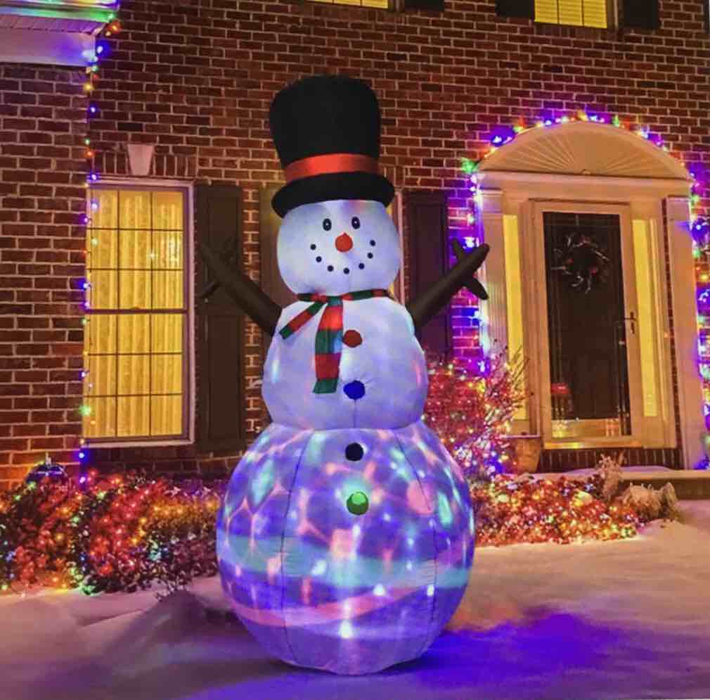 8FT Giant Christmas Inflatable Decorations Outdoor Christmas Inflatables with Led Lights for Holiday Yard Decor Christmas Xmas Indoor Outdoor Yard Decorations …