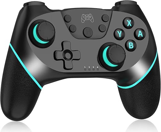 Wireless Switch Controller for N-Switch/Switch Lite/Switch OLED, Ibotomo Switch Pro Controller with Wake-Up, Manette Switch Remote Gamepad with Ergonomic Non-Slip/Turbo/Motion/Vibration/Screenshot
