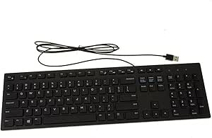 dell wired keyboard - black kb216 (580-admt)