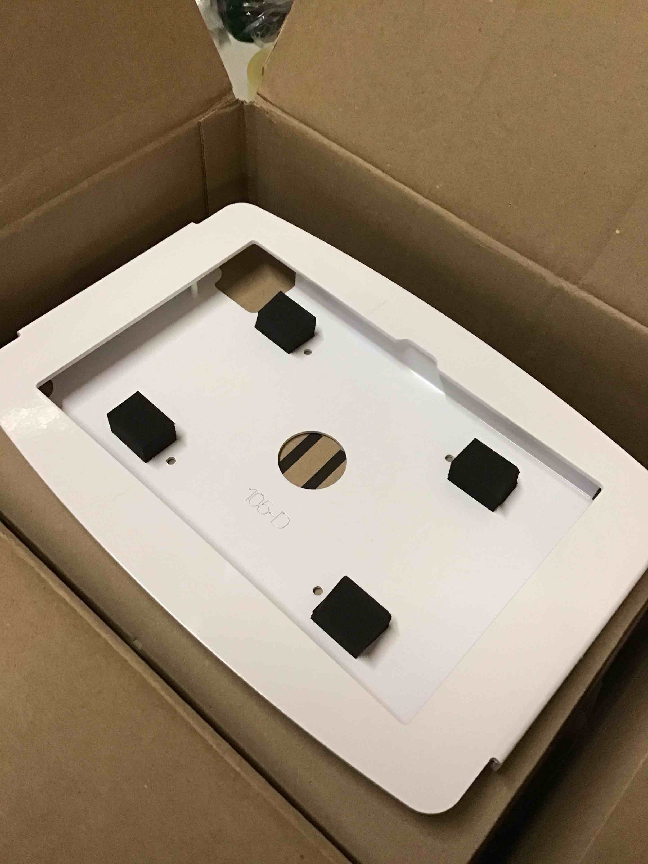 Condition photo showing As Is for compulocks space galaxy tab a8 10.5-inch secured display enclosure - mounting component (enclosure) - for tablet - locka