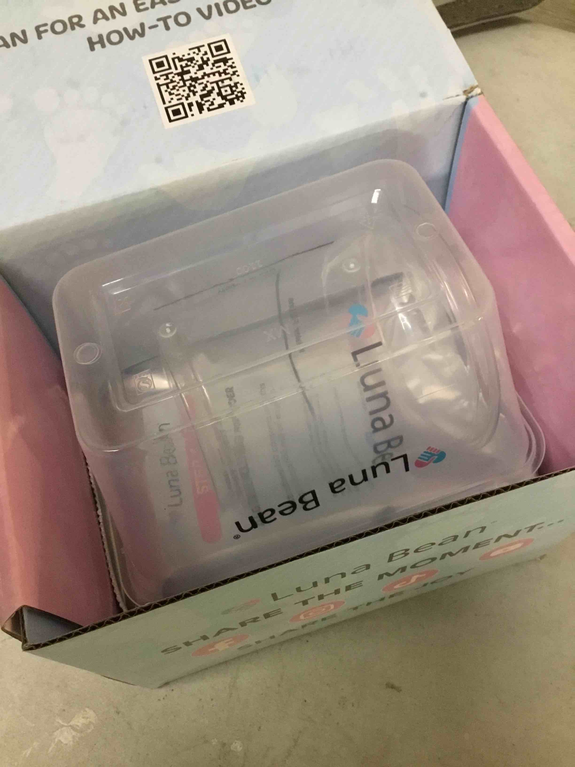 Condition photo showing New/Like New for luna bean baby footprint and hand mold casting kit (2 pack) first time new mom gifts - newborn foot handprint baby keepsake - mom to be gift