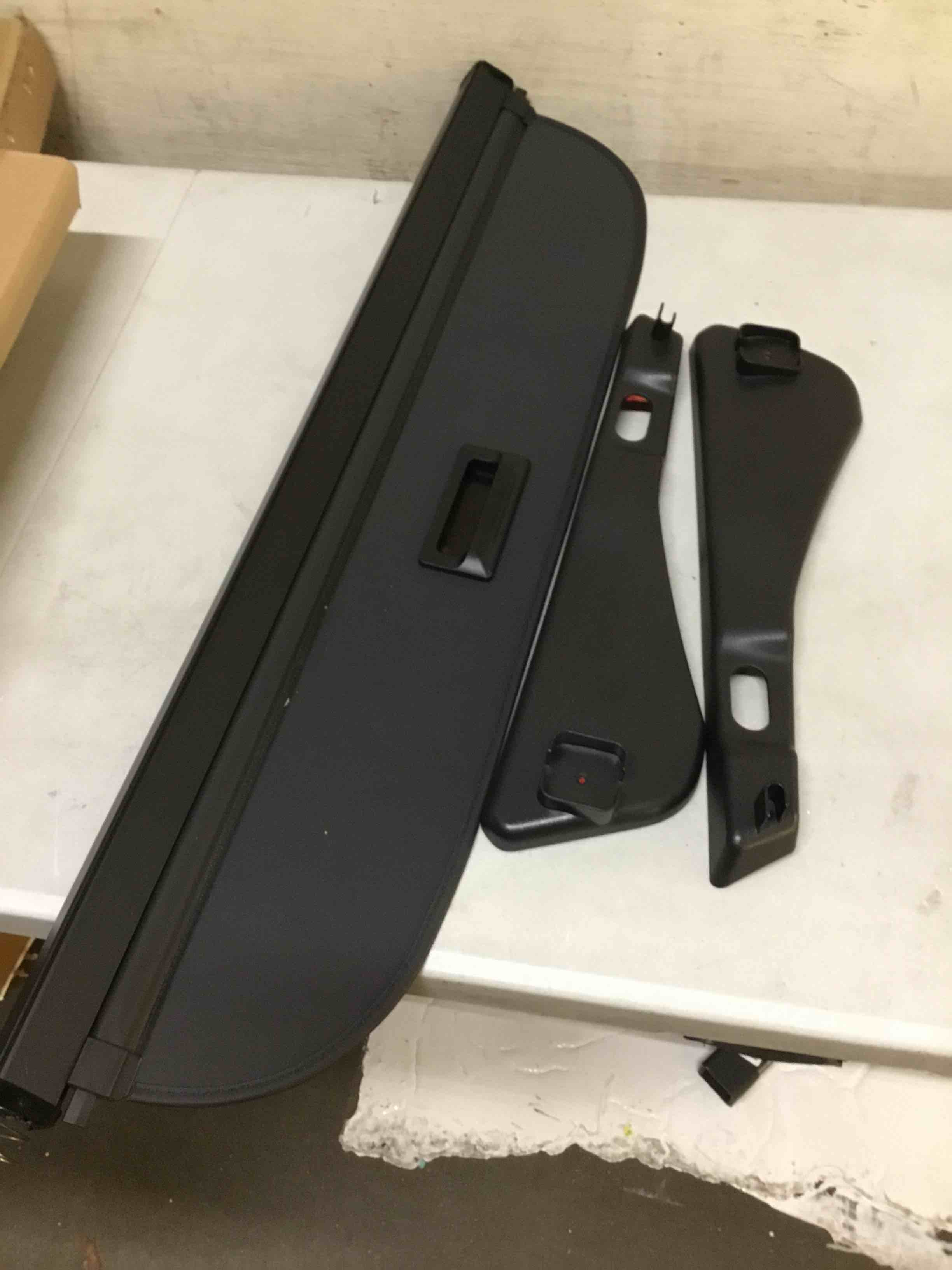 Condition photo showing Good Condition for powerty cargo cover for 2017-2022 nissan rogue sport s/sv (not for sl trim, not fit rogue) accessories, trunk cover retractable trunk shielding shade cargo luggage cover for rouge sport
