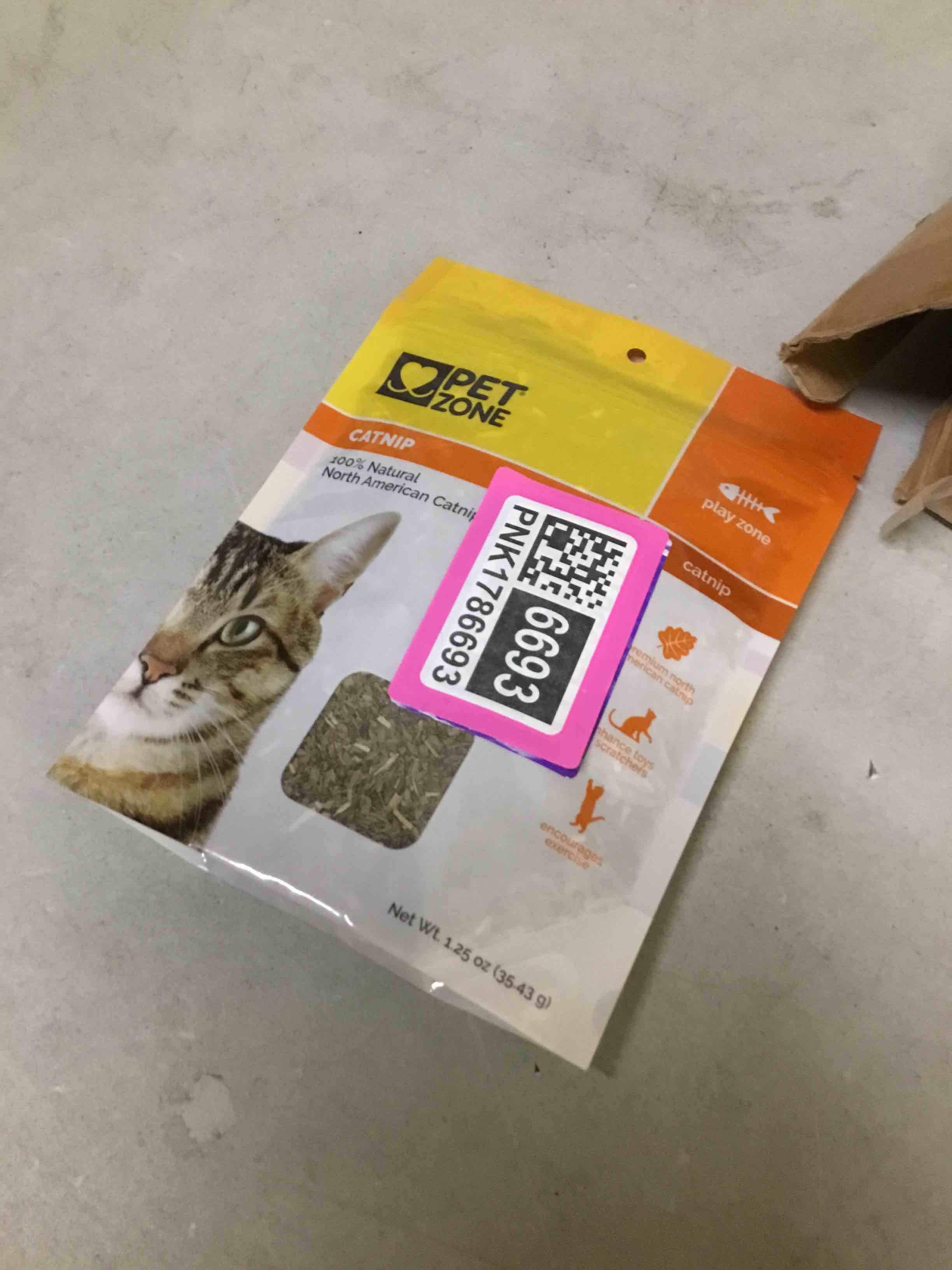 Condition photo showing Brand New for 102813 1.25 oz pet zone natural catnip 
