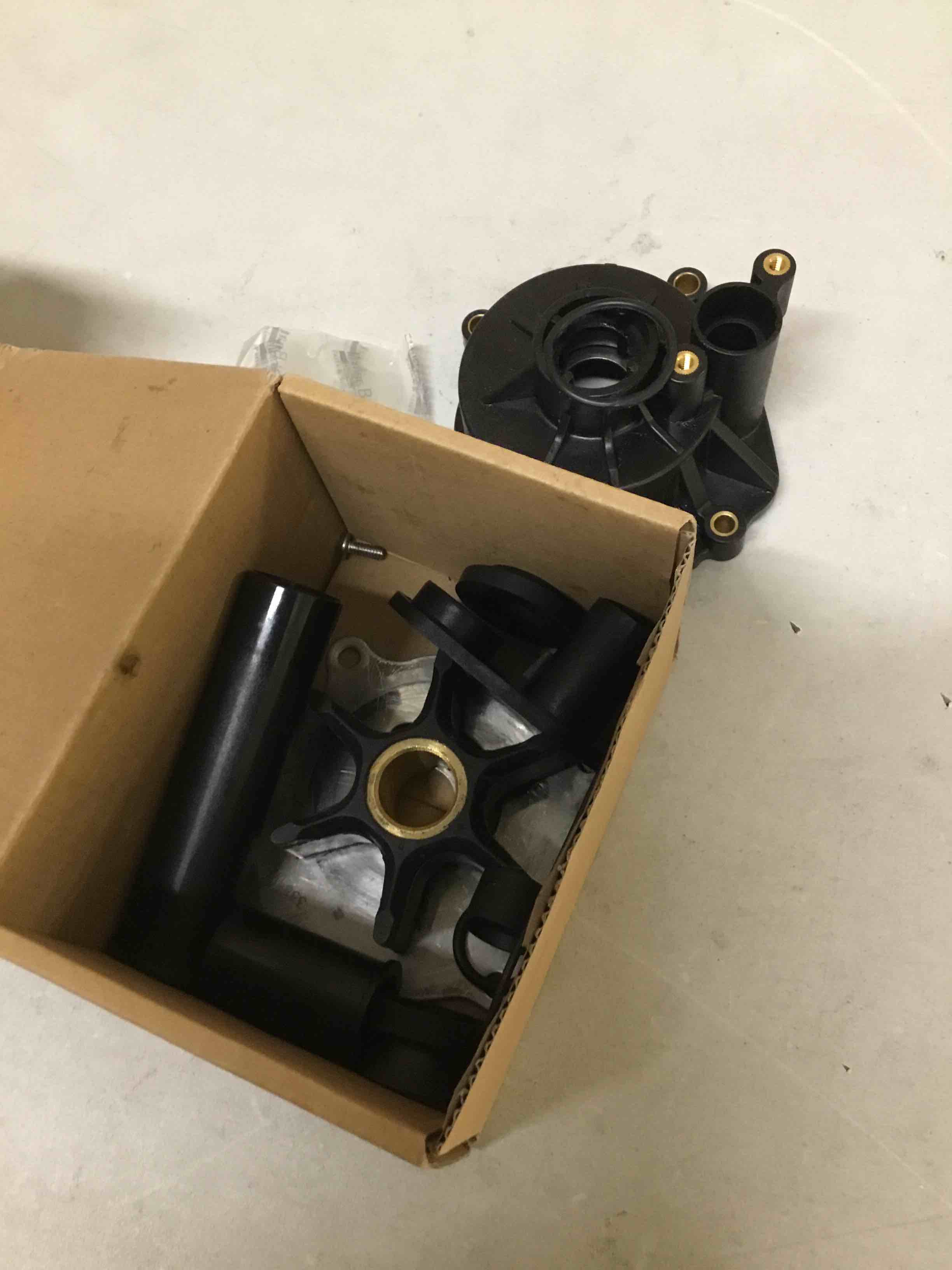 Condition photo showing As Is for ( incomplete) 5001595 water pump impeller kit for johnson evinrude omc 75-250 hp outboard motors 435929 sierra 18-3315-2