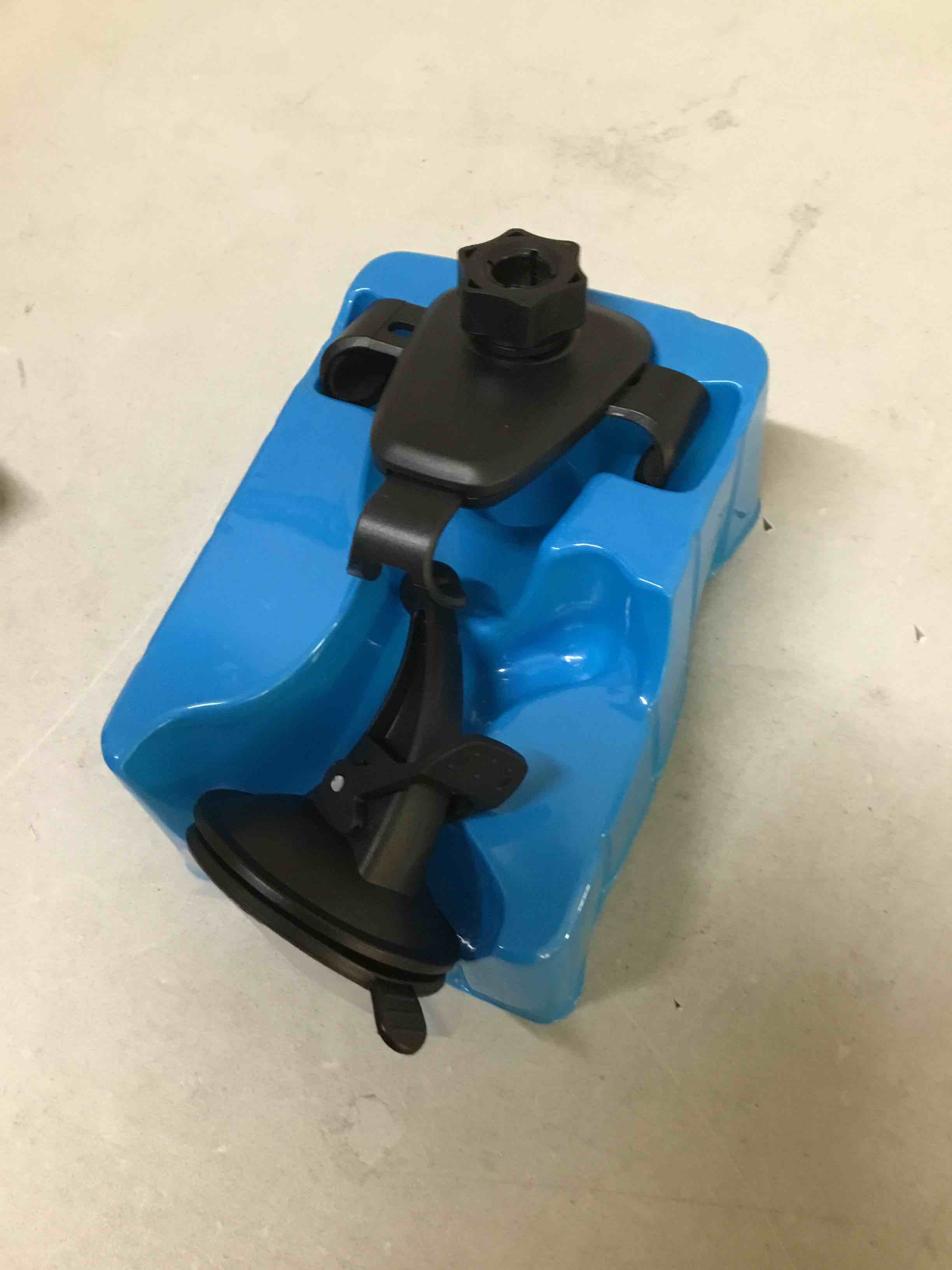 Condition photo showing As Is for premier accessory group gravity window/dash mount, black