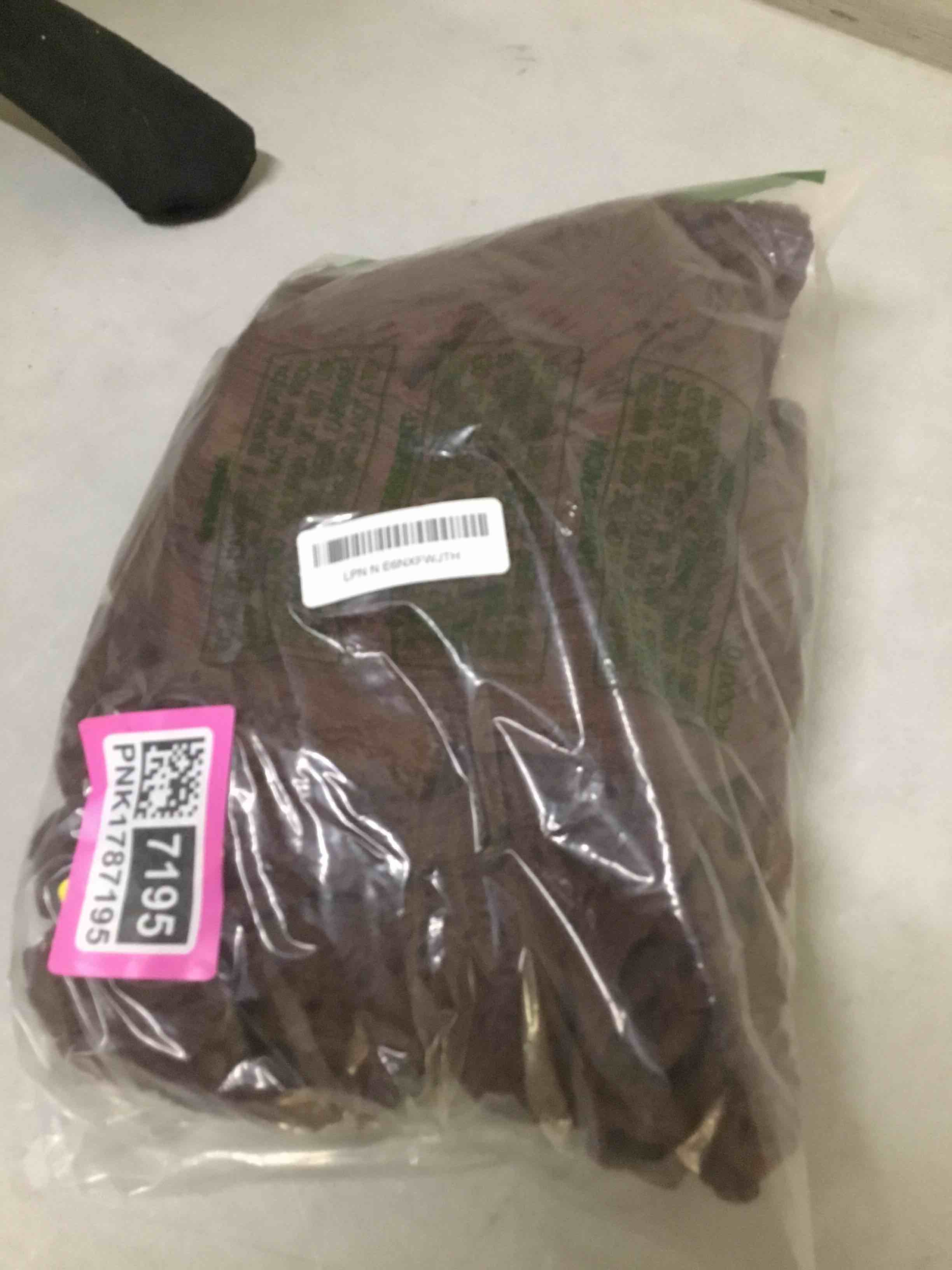 Condition photo showing Good Condition for unybwonn long cardigans for women crochet hollow out knit sweater cover up maxi dress long sleeve button down cardigan brown small