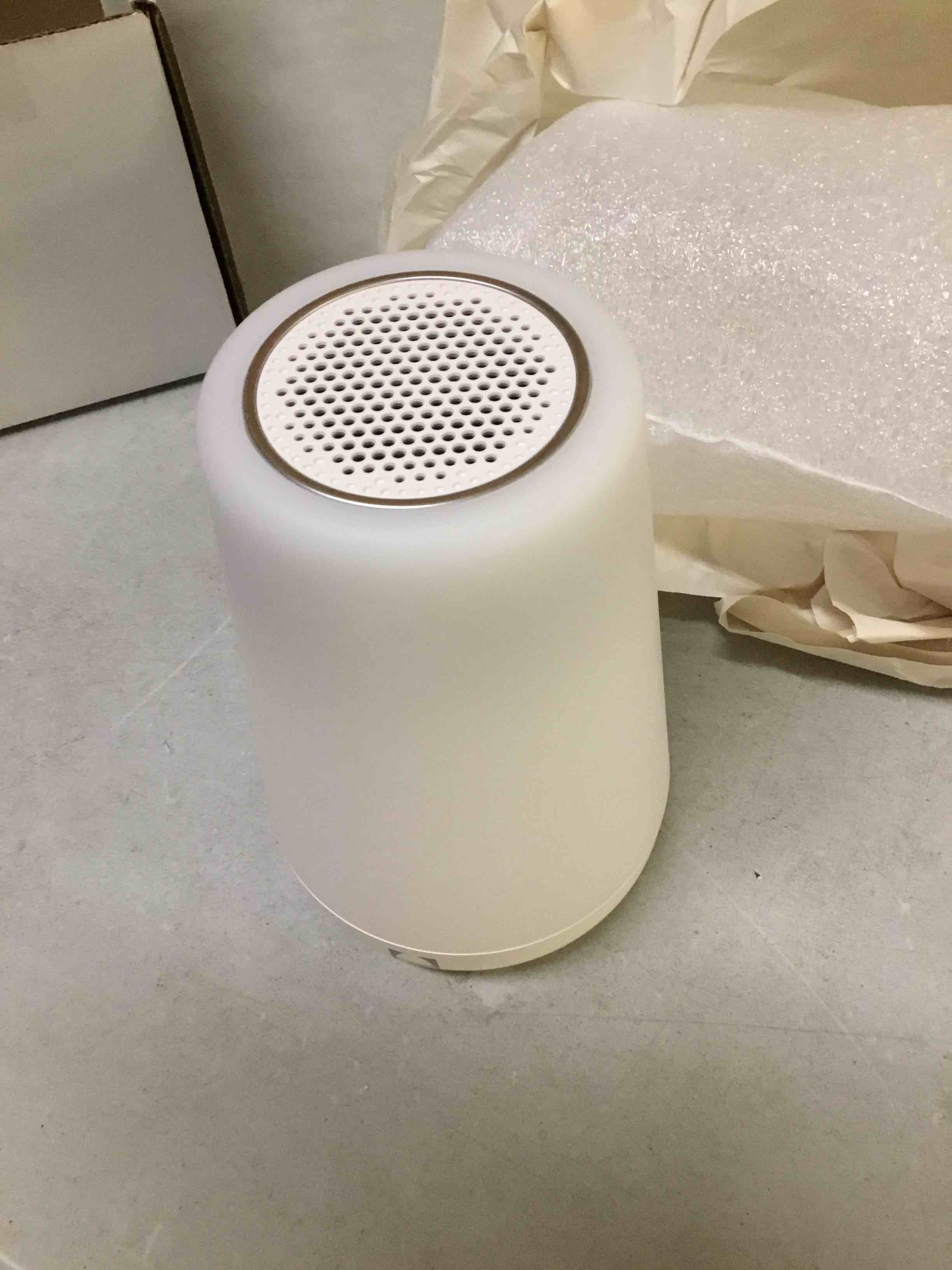 Condition photo showing As Is for ( incomplete missing power cord ) (app needed to work)hatch baby sound machine, night light | hatch baby | sleep support | registry essential, routine builder, time-to-rise alarm clock, white noise, nursery stories, toddler kids