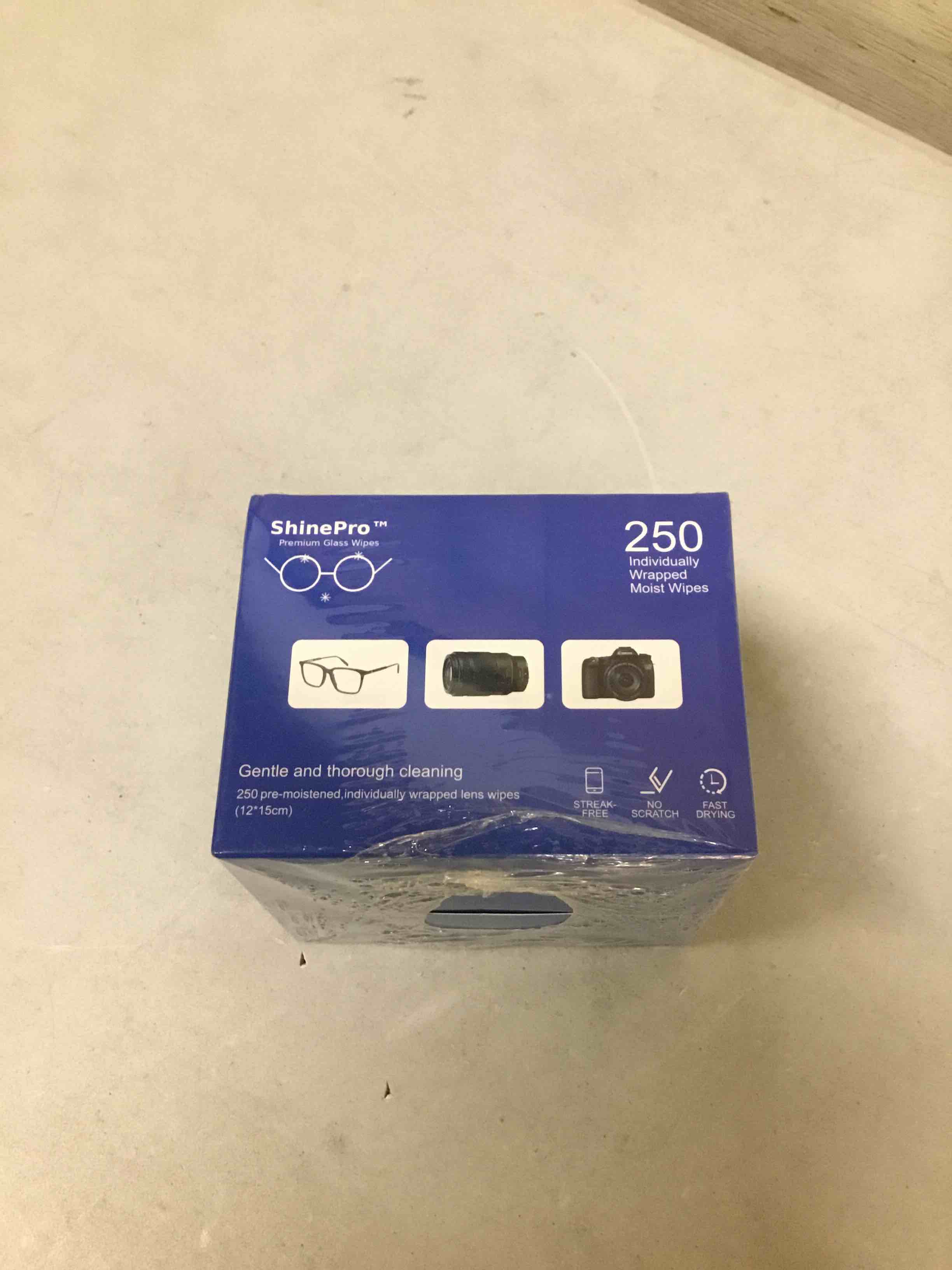 Condition photo showing New/Like New for shinepro premium glass wipes