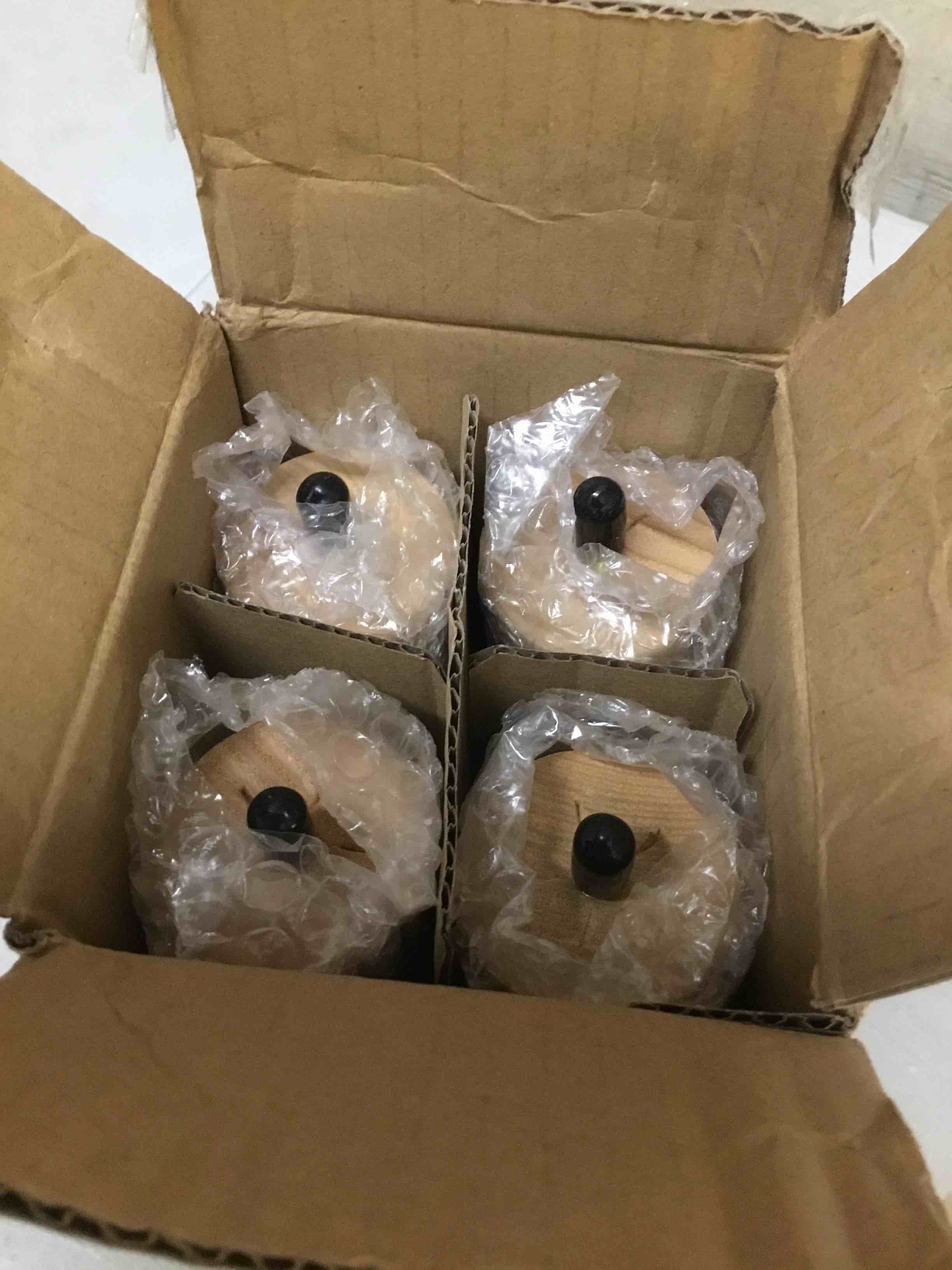 Condition photo showing New/Like New for airy abode premium ash wood furniture legs (full install kit) - pick your size and color 8 inches ash