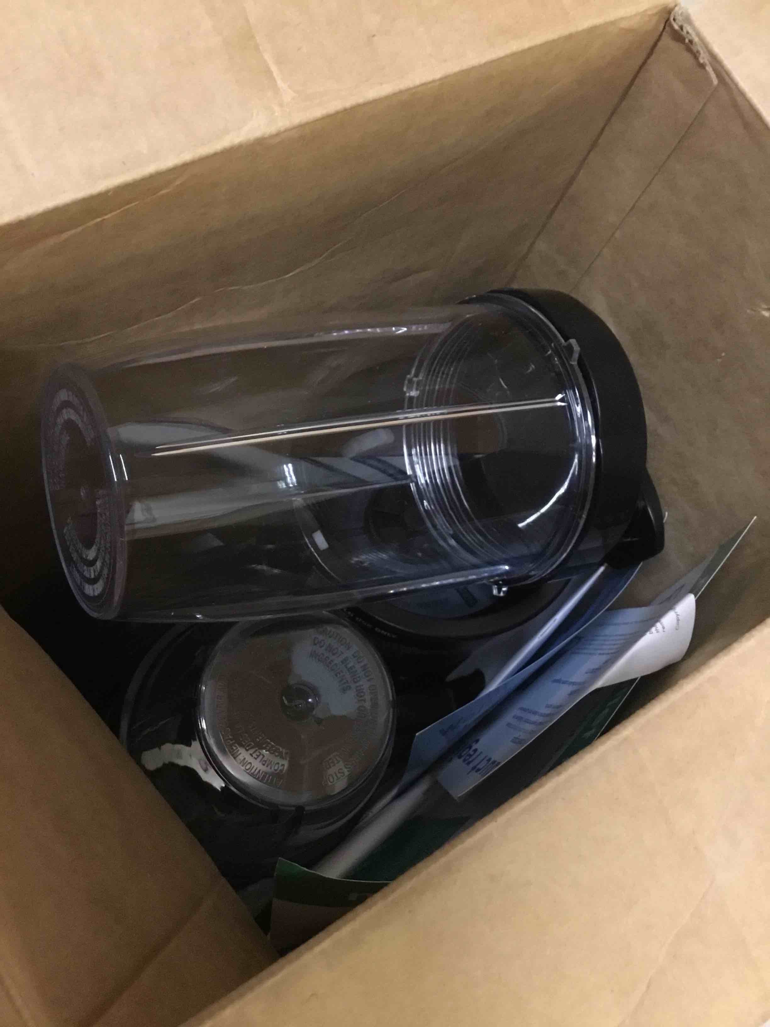 Condition photo showing As Is for nutribullet® pro nutrient extractor, 900w, matte black matte black 32 oz