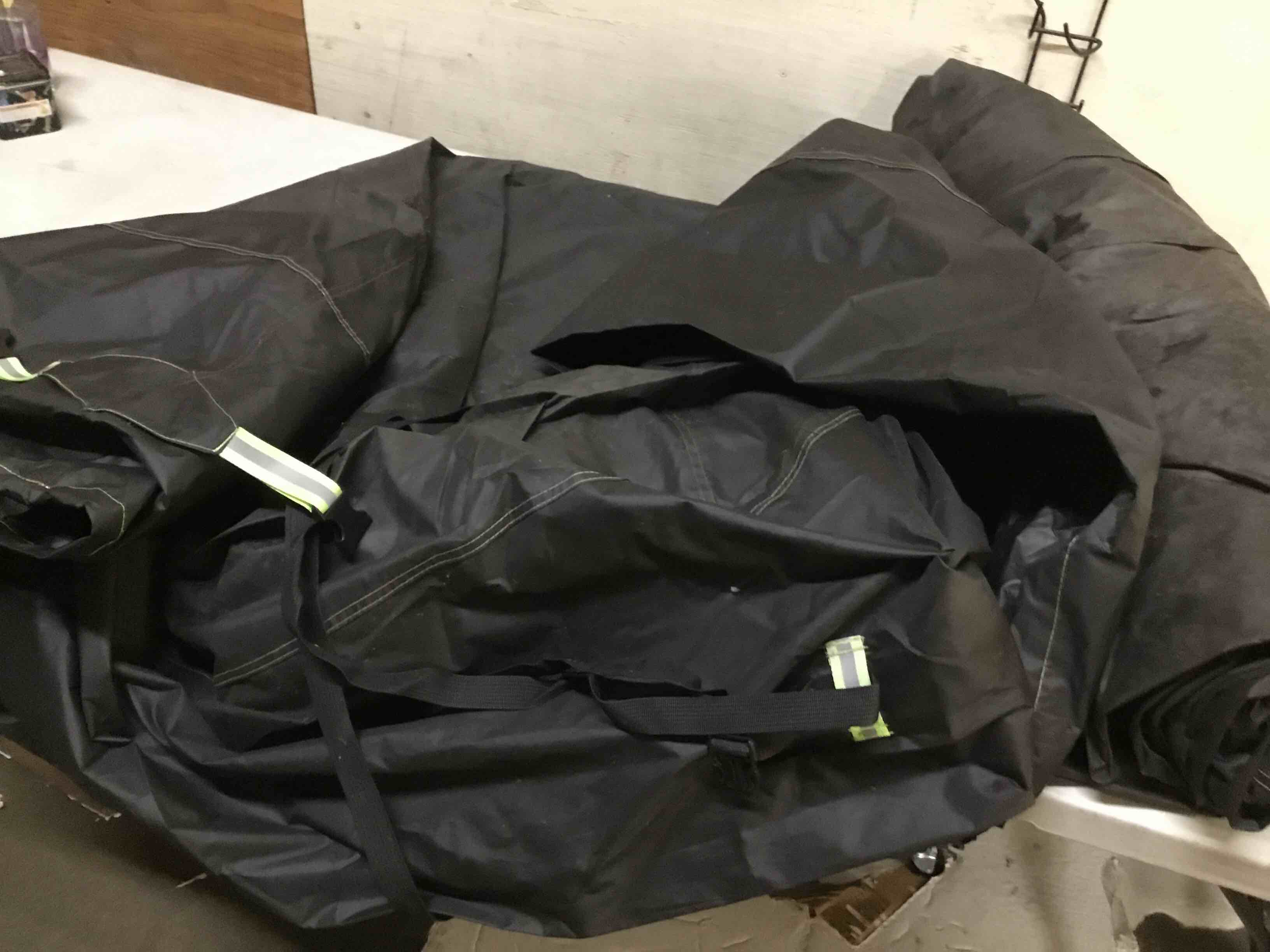 Condition photo showing As Is for car cover