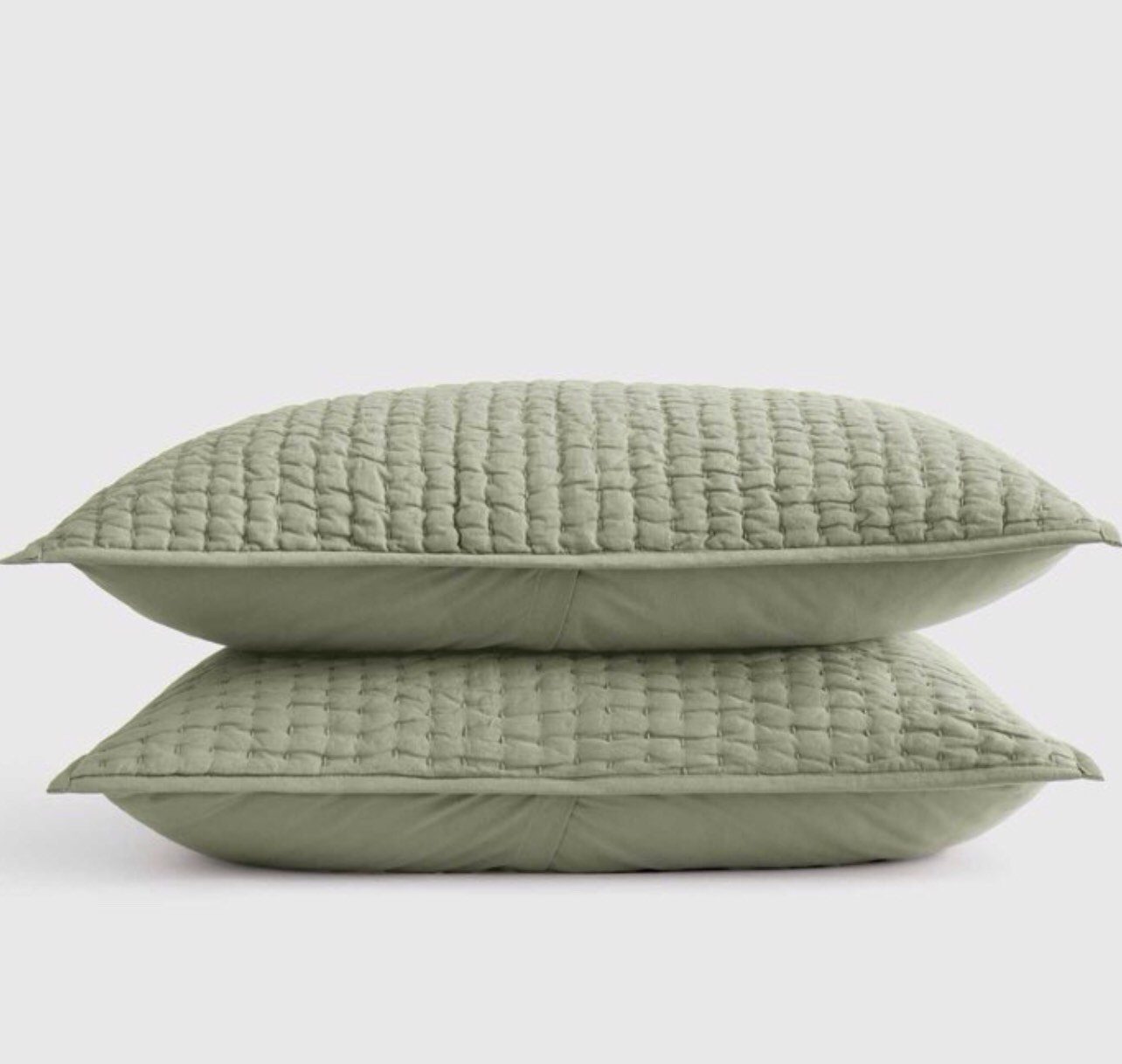 Quince European Linen Cotton Stitch King Sham